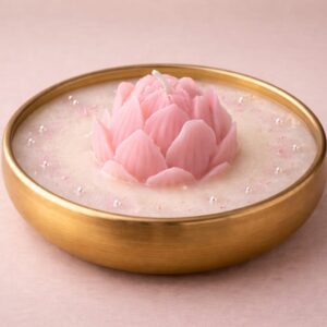 Lotus Urli Candle