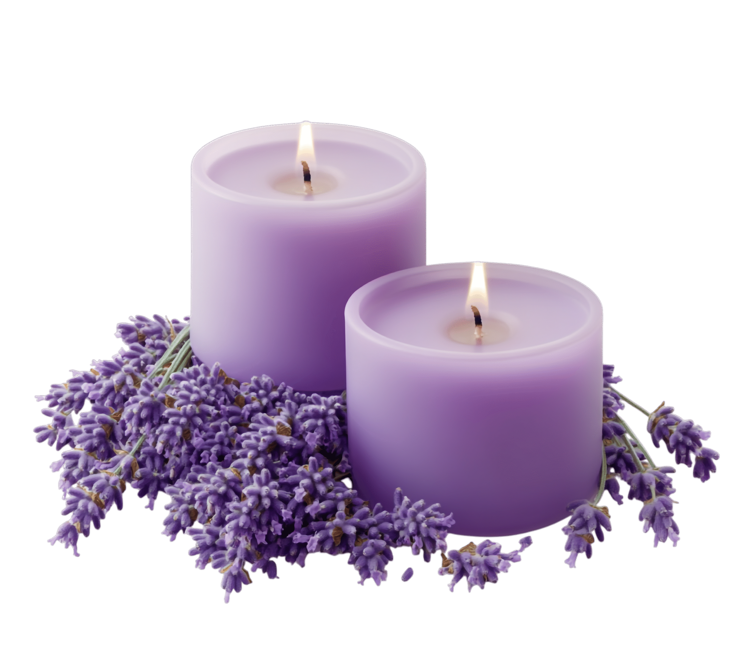 Lavender Scented candle for relaxation
